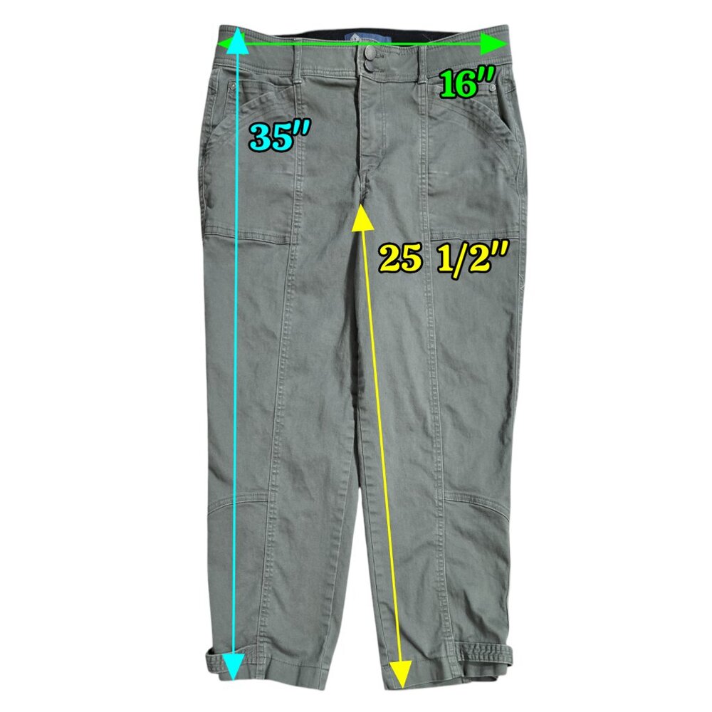 Democracy Absolution Thyme High Rise Tapered Util… - image 2